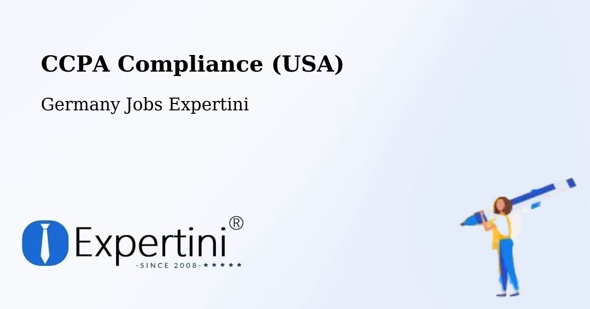 CCPA Privacy Rights & Compliance Notice – Witterda - Germany Jobs Expertini