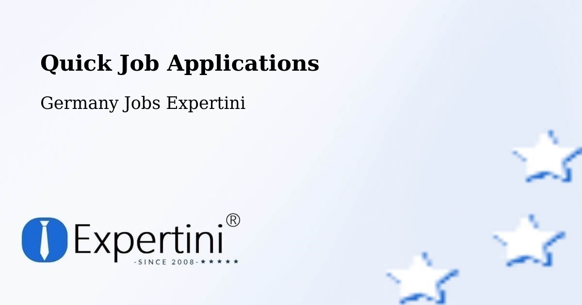 Quick Apply Feature – Witterda - Germany Jobs Expertini